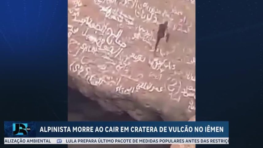 Alpinista sem equipamentos morre ao cair em cratera de vulcão no Iêmen