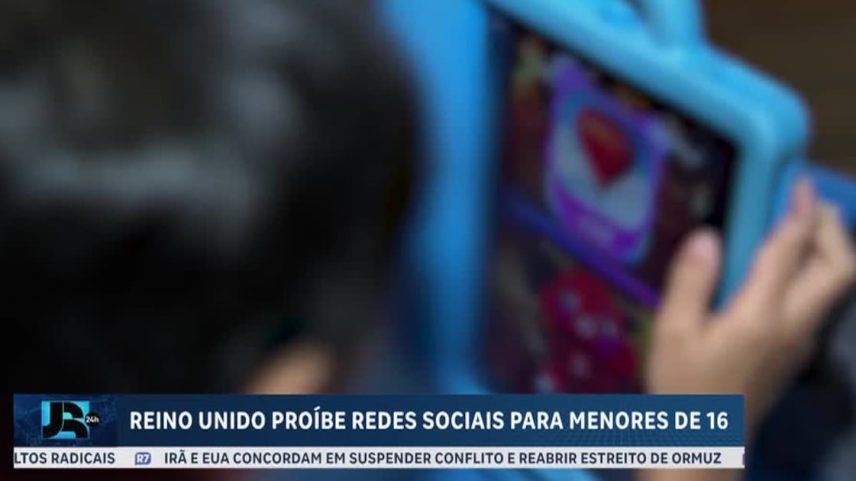 Reino Unido proíbe uso de redes sociais para menores de 16 anos