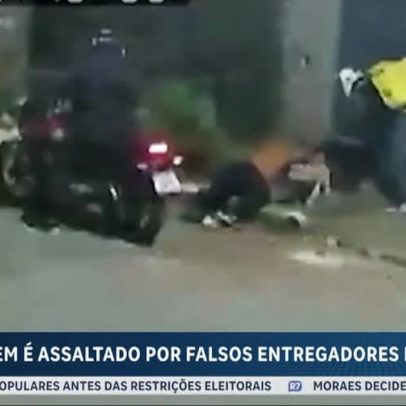 Homem é assaltado por falsos entregadores em São Paulo