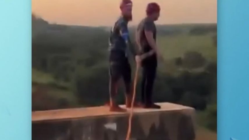 Duda Nagle relembra o que sentiu ao pular da ponte onde jovem morreu