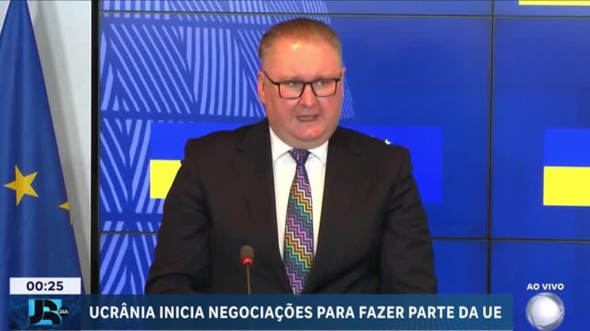 Ucrânia inicia negociações para entrar na União Europeia