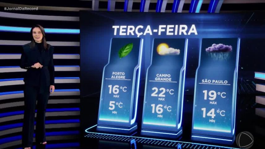 Previsão do Tempo: massa de ar polar derruba temperaturas e provoca geada no Sul do país
