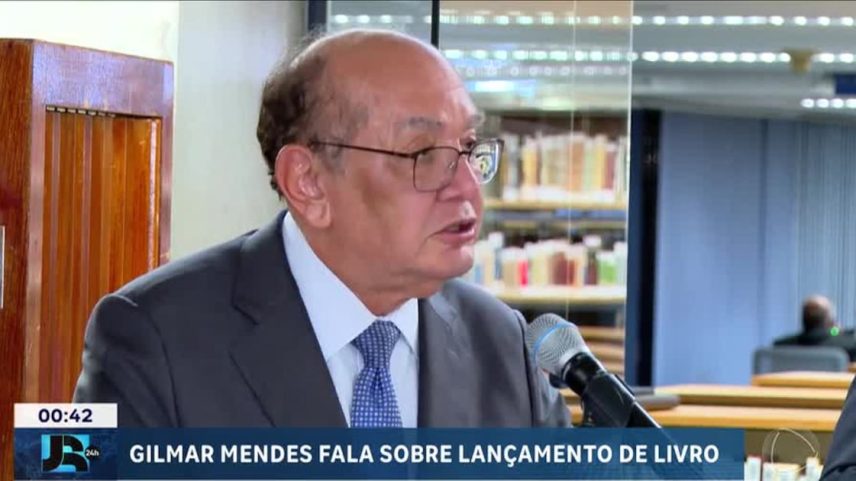 Ministro Gilmar Mendes lança livro com decisões marcantes em 24 anos de atuação no STF