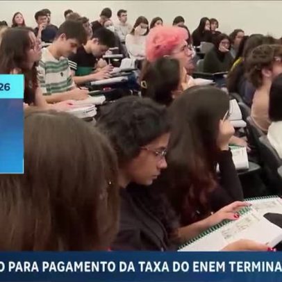 Prazo para pagamento da taxa de inscrição do Enem 2026 encerra nesta quarta