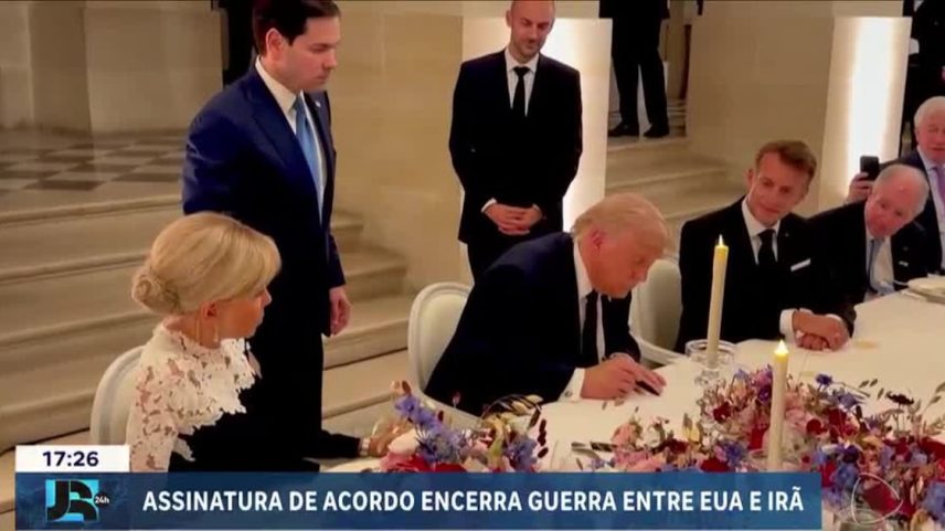 Assinatura de acordo encerra guerra entre Estados Unidos e Irã