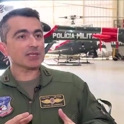 Helicóptero da PM passa a integrar sistema de reconhecimento facial em SP