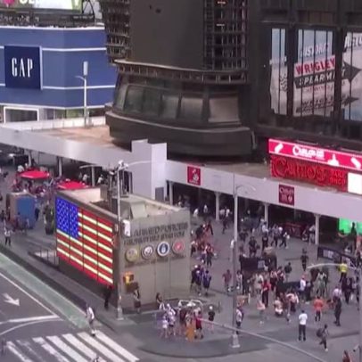 Tiroteio em Times Square gera pânico; polícia de Nova York investiga