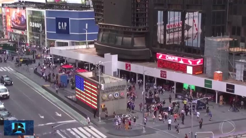 Tiroteio em Times Square gera pânico; polícia de Nova York investiga