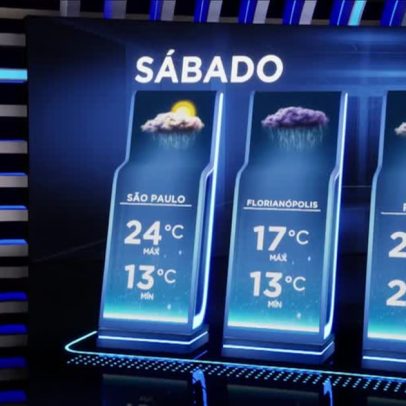 Temporais atingem Sul e parte do Sudeste neste sábado
