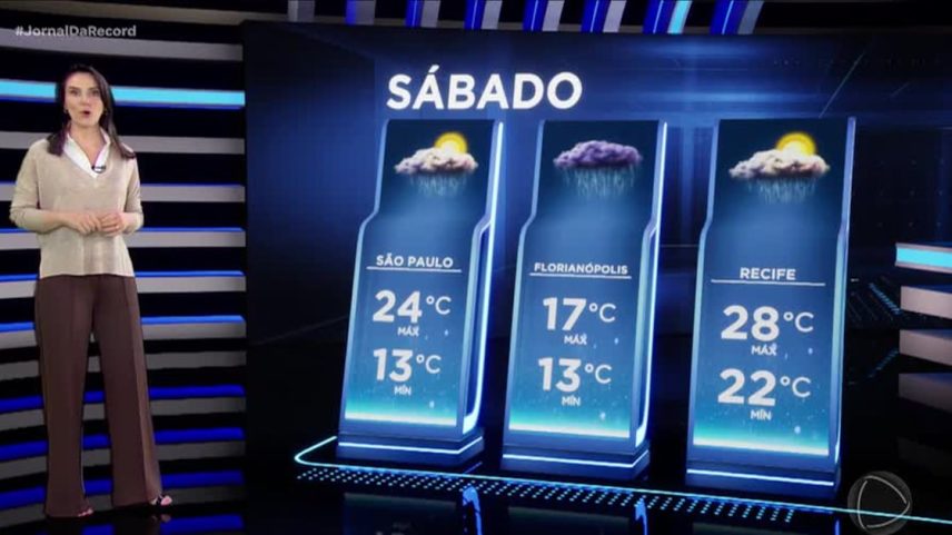 Previsão do Tempo: temporais atingem Sul e parte do Sudeste neste sábado (20)