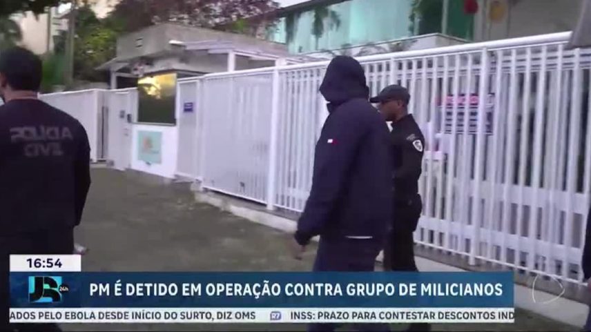 Policial militar é preso por suspeita de lavagem de dinheiro em Bangu, no Rio de Janeiro