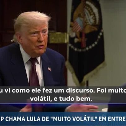 Trump chama Lula de volátil e critica comentários sobre eleições no Brasil
