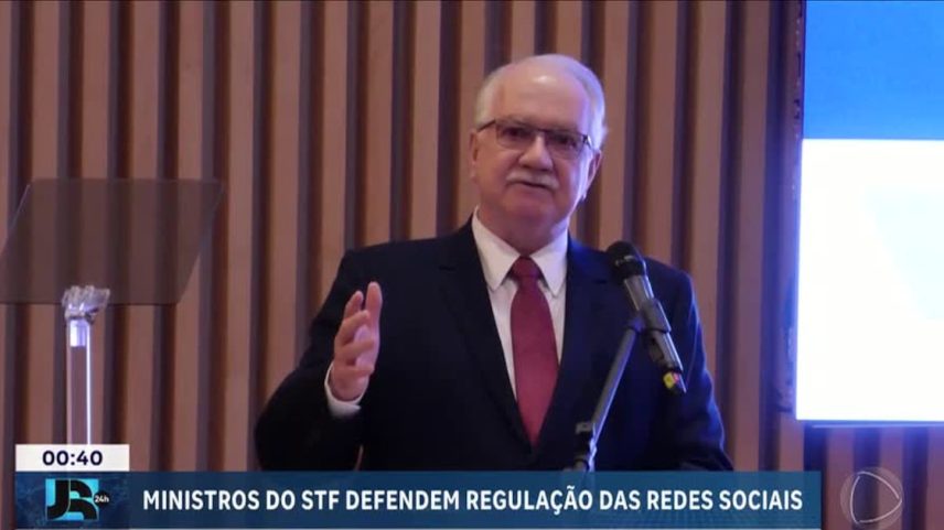 Fachin defende responsabilização de plataformas digitais e critica supersalários