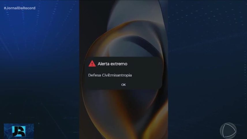 Alertas falsos causam susto e levam governo a tirar sistema da Defesa Civil do ar