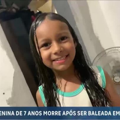 Menina de 7 anos morre baleada em casa no RJ