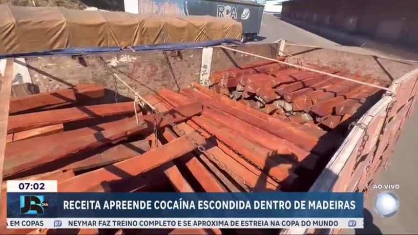 Maior apreensão de cocaína no Brasil é realizada pela Receita Federal