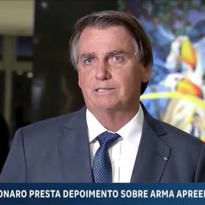 Bolsonaro depõe sobre arma encontrada com militar em Brasília