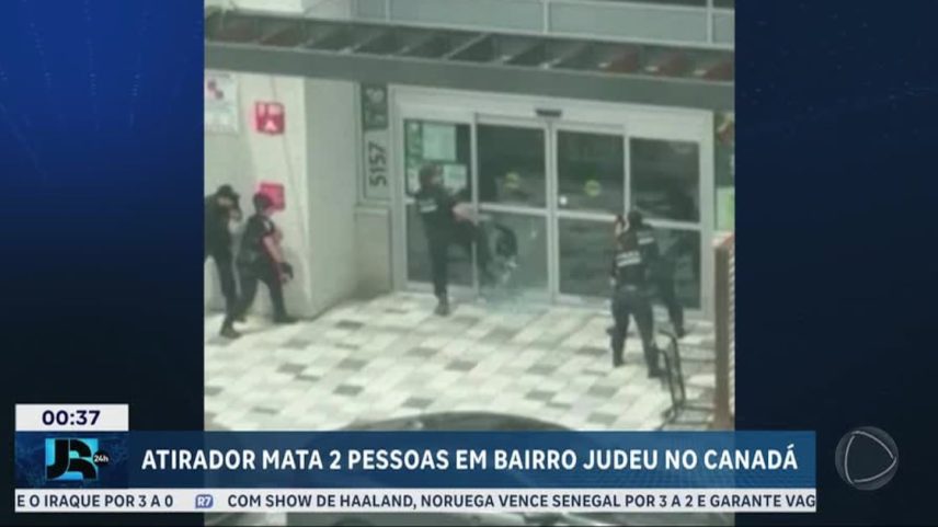 Ataque a tiros em bairro judeu no Canadá causa duas mortes