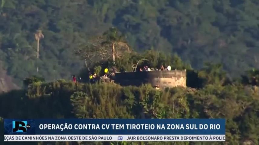 Polícia do Rio realiza operação contra o Comando Vermelho em Santa Marta
