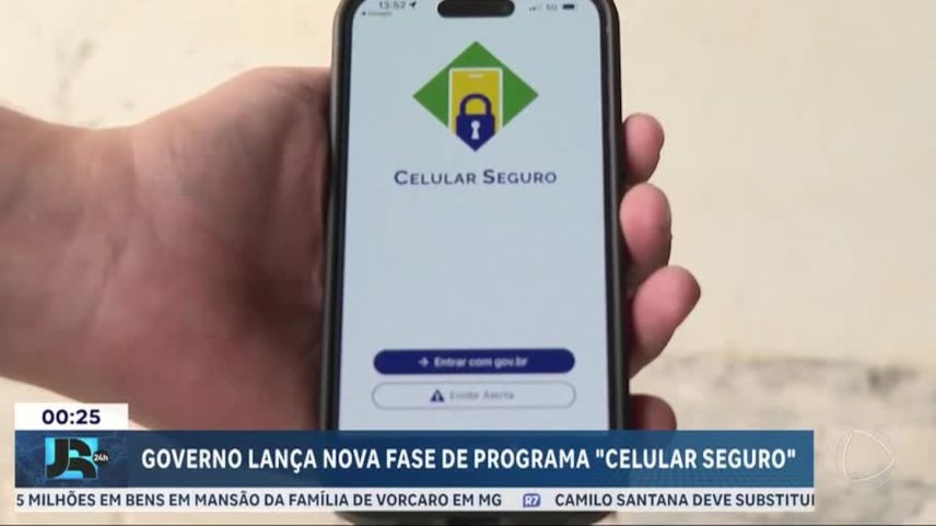 Governo federal lança nova fase do programa Celular Seguro
