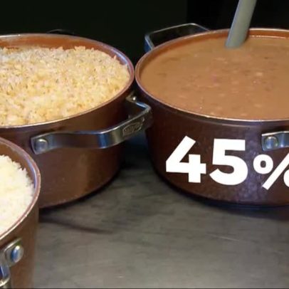 Arroz com feijão reduz 45% risco de alimentação menos saudável, aponta estudo da USP
