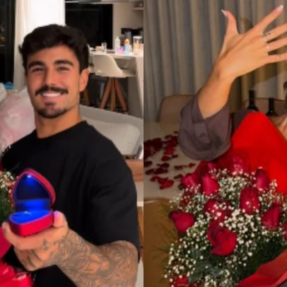 Yuri Meirelles refaz pedido de casamento após roubo de aliança de N. Valente