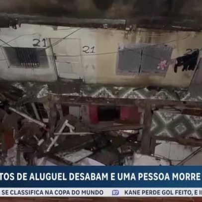 Desabamento de cortiço na zona leste de SP deixa morto e dois feridos