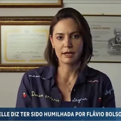 Michelle Bolsonaro afirma ter sido humilhada e maltratada por Flávio Bolsonaro