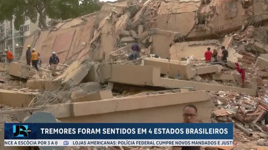 Itamaraty não registra brasileiros entre vítimas do terremotos na Venezuela