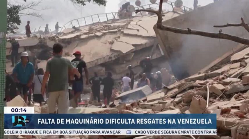 Novo terremoto atinge a Venezuela na noite desta sexta-feira (27)