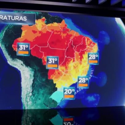 Frente fria provoca temporais no Sul; chuva persiste em parte do país