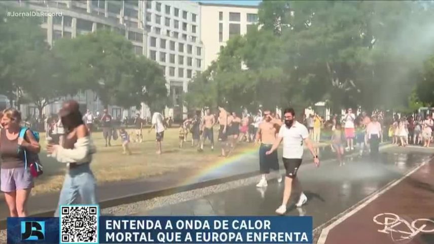 Onda de calor na Europa ultrapassa 40°C e quebra recordes