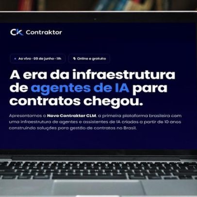 Contraktor lança plataforma de IA para agentes em contratos
