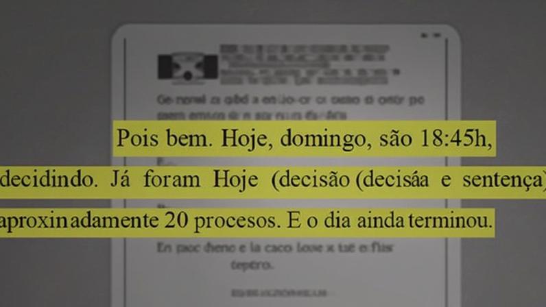 Juiz Paulo César Scanavez rebateu alegação de morosidade e destacou que trabalhava às 18h45 de um domingo.