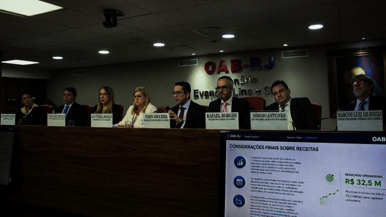 OAB/RJ registra superávit de R$ 32,5 milhões em 2026