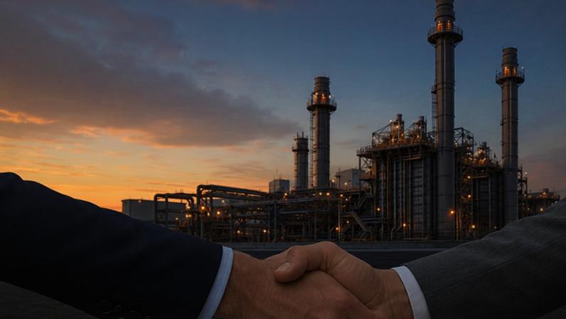 Prumo e Siemens assinaram contrato de compra e venda.