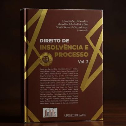 Sorteio da obra Direito de Insolvência e Processo – Volume 2 é realizado