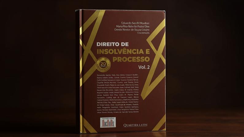 Sorteio da obra "Direito de Insolvência e Processo – Volume 2".