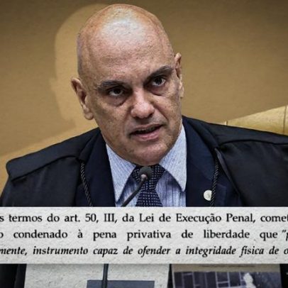 Moraes manda PGR avaliar falta grave por arma de Bolsonaro em prisão domiciliar
