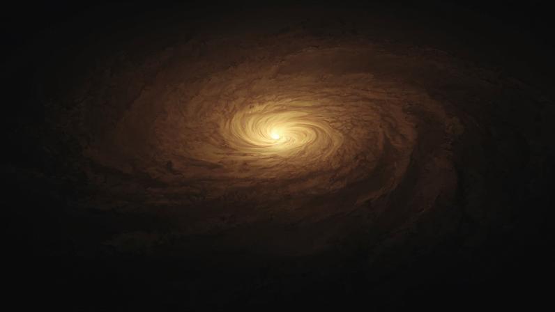 This NASA/ESA Hubble Space Telescope image features the spiral galaxy Messier 88 (M88).