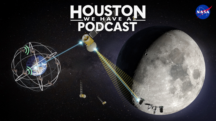 HWHAP Ep. 425. Communications satellites orbiting the Moon beam signals back to Earth.