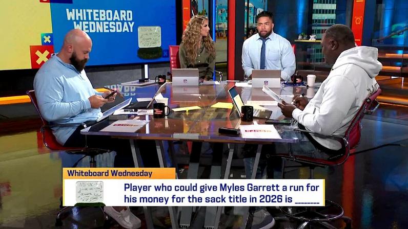 Qual jogador pode competir com Myles Garrett pelo título de sacks em 2026