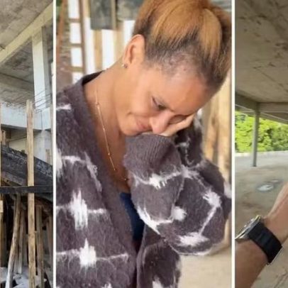 Aline Wirley visita obras da mansão com Igor Rickli após cinco anos de espera