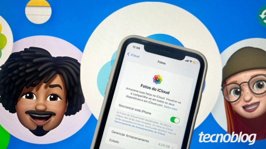 Tela de inicio do iCloud no navegador (Imagem: Victor Toledo/Tecnoblog)