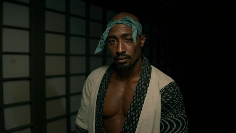 Tupac Shakur in Stranger Than Heaven
