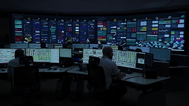 Na sala de comando: operadores da Vale controlam tudo a distância e com ajuda da IA