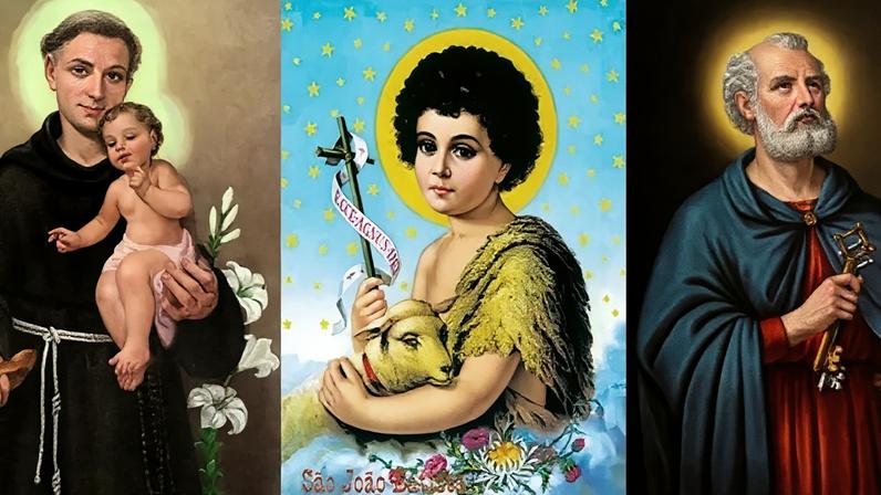 Em junho, Igreja Católica celebra Santo Antônio, São João Batista e São Pedro. (Foto: Arquivo)