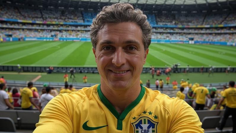 Luciano Huck, quase como um 'convocado' - (Reprodução/Instagram)