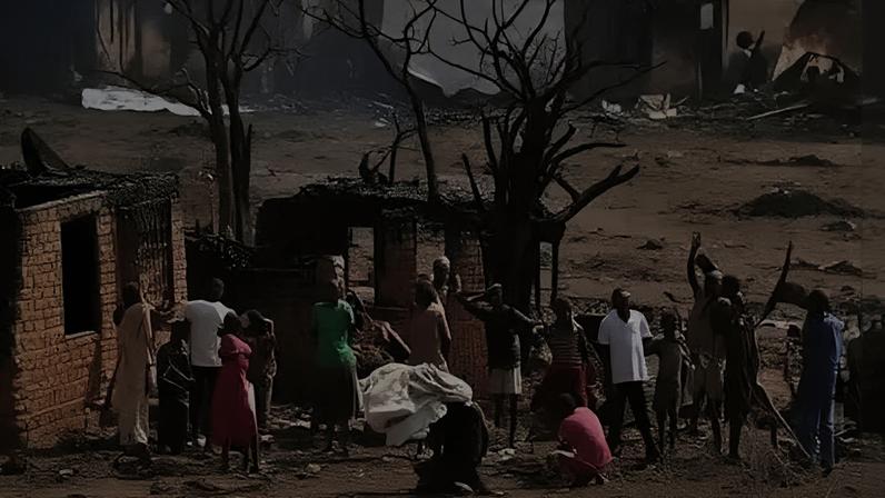 Aldeia cristã na Nigéria (Foto: Reprodução)