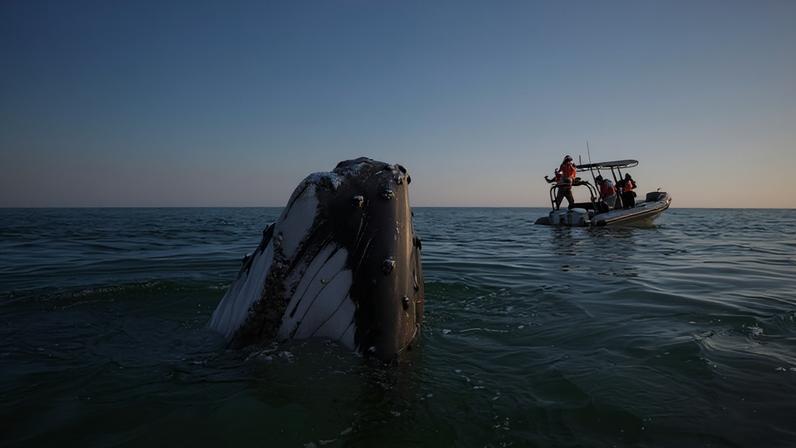 Estudo buscou entender o deslocamento de grupo especial de baleias-jubartes que habitam permanentemente a costa de Omã